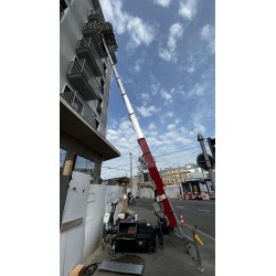 Möbellift auf Raupe 24m